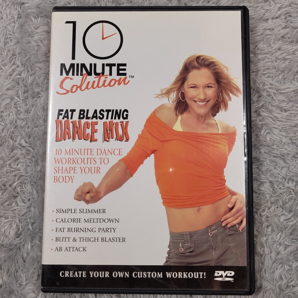 10 Minute‎ Solution Fat Blasting Dance Mix (DVD, 2006)